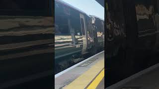 Gwr train departing St David’s station 2024 [upl. by Arissa]