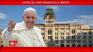 07 de julio de 2024 Visita a Trieste Eucaristía y Ángelus  Papa Francisco [upl. by Inalawi273]