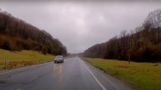 Driving in Romania Sibiu to Brasov [upl. by Aseneg]