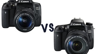 Canon 750D vs Canon 70D [upl. by Eseekram]