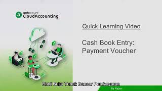 24 Cash Book Entry Payment Voucher [upl. by Torp]