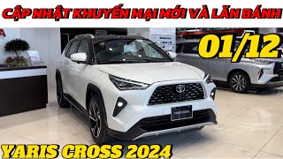 ✅ Cập nhật khuyến mại mới Toyota Yaris Cross 2024 ngày 0112 Tổng lăn bánh chi tiết Happycars [upl. by Lumbard]