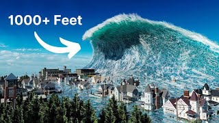 The Biggest Tsunamis of All Time  with Real Footage Caught on Camera [upl. by Aikkin197]