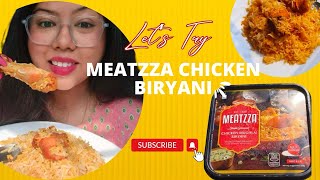 I ate Chicken Biryani from Meatzza  Ready to eat Chicken Biryani  Food Review [upl. by Lekar676]