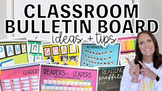 Classroom Bulletin Board Ideas and Tips [upl. by Nallid545]