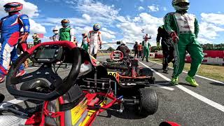 Onboard Final Rotax Max Senior  Berghem Round 3  Kart4Fun Championship 2023 [upl. by Carling]