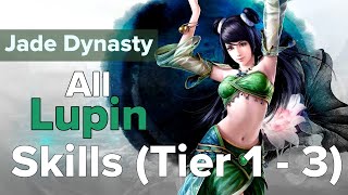 Jade Dynasty  All Lupin Skills Tier 13 [upl. by Edalb315]