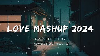 Love mashup 2024 💕  peaceful music   Slowed  Reverb [upl. by Gilbart]