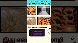 படங்களை பார்த்து பழமொழியை கண்டுபிடிபகுதி67 tamilputhir shortsfeed trending shorts braingame [upl. by Yirinec]