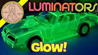 Luminators Firebird Neon Racers Glow In the Dark Kids Model Kit [upl. by Rennold]