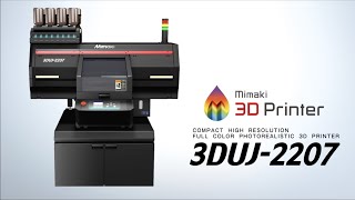 【ENG】3DUJ2207 Full Color 3D Inkjet Printer  MIMAKI ENGINEERING CO LTD [upl. by Nojel]