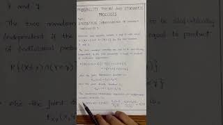 PTSP TOPIC STATISTICAL INDEPENDENCE 22011A0416Greeshmitha [upl. by Wylma912]