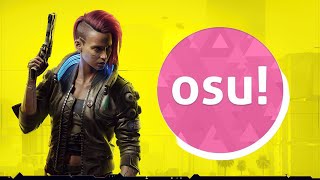 Cyberpunk 2077s Theme quotVquot  Osu [upl. by Lydnek35]