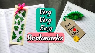 Bookmark art ideas  Easy bookmark making  One Page More  DIY craft for school [upl. by Elay366]