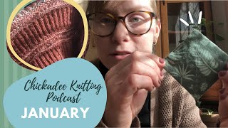 Chickadee Knitting Podcast  Episode ten  Sewing squares and battling beastly brioche [upl. by Selmner]