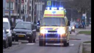 Ambulance Schiedam A1 [upl. by Frerichs782]