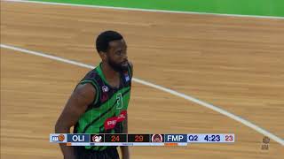 Marvin Jones with delivery  TWICE Petrol Olimpija  FMP 24112018 [upl. by Chicoine]