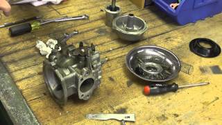 Rebuilding Stromberg CD175 Carbs on TR3A TR4A  Part 3 [upl. by Sammons]