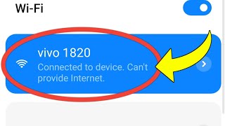 Connected To Device Cant Provide Internet Problem In Android Phone Xiaomi [upl. by Reppiks]