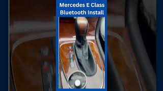 How to Connect Bluetooth Mercedes E Class W 211 for Wireless Music with BENZ COMAND SYSTEM [upl. by Aitercal]