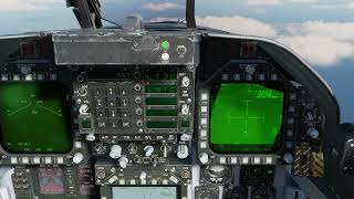 DCS FA18C Tutorial 9  ATFLIR targeting pod [upl. by Salinas]