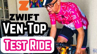 ZWIFT Mont Ventoux Virtual Ride VenTop [upl. by Zeta290]