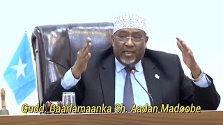 AADAN MADOOBE quotLabada aqal oo isku jira ayaa Dastuurka wax ka beddeli karaquot [upl. by Udall]