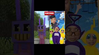 Original vs Animation  Tinky Winky Dipsi Lala Asep minecraft comedy [upl. by Pillsbury]