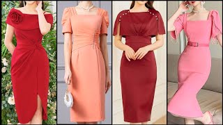 Stylish Bodycon ideas 2024 slimfitbodycon dress designs ideas [upl. by Eisiam]