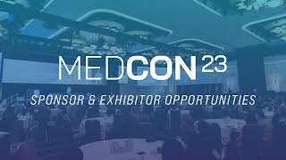 Medcon23 Sponsorship amp Exhibition Opportunities [upl. by Enirhtac182]