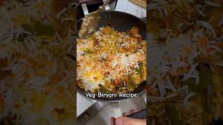 Easy Veg Biryani Recipe recipein30seconds ytshorts biryanirecipe [upl. by Sulamith953]