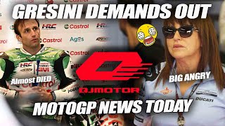 EVERYONE SHOCKED INSANE GRESINI TEAM Demands OUT Gresini Boss BIG ANGRY INSANE Zarco Almost DIED [upl. by Sremlahc]