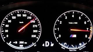 BMW M5 F10 Kickdown Acceleration 120270 kmh Onboard V8 Biturbo Sound Beschleunigung LCI [upl. by Ynhoj962]