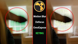 How to do Keying in Extreme Motion Blur Defocus and Overexpose footages nuke compositing keying [upl. by Nothgiel]