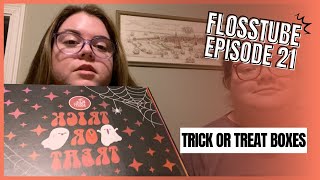 Flosstube Episode 21 Trick or Treat Boxes [upl. by Anewor]