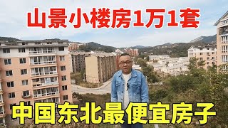 中国东北最便宜房子，山景小楼房1万1套，直接就能拎包入住！【鬼头看房】 [upl. by Anialam]