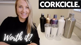 CORKCICLE REVIEW amp COLLECTION I TUMBLER amp CANTEEN HONEST OPINIONS [upl. by Anafetse991]