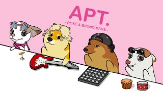 ROSÉ amp Bruno Mars  APT cover by Bongo Dog 🐶 [upl. by Reeva]