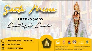 Santa Missa e Apresentação do Cartaz do Círio de Nazaré de Tucuruí 2022 [upl. by Aihsatsan]