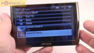 Archos 5 review rus [upl. by Zipporah]