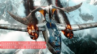 Jurassic World Dominion 2022 Movie Explained in HindiUrdu Summarized हिन्दी  Dinosaurs Wolrd [upl. by Xuerd]