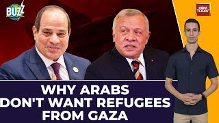 Gaza Crisis Real Reason Why Sympathetic Arab Nations Dont Want Refugees From Gaza  IsraelHamas [upl. by Margi]