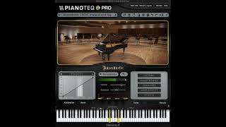 Bösendorfer 280VC Bach Prelude and fughetta Pianoteq 8 Pro [upl. by Orodisi]