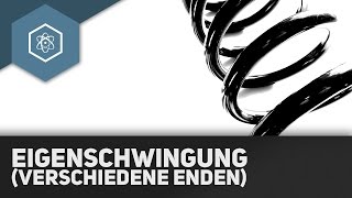 Eigenschwingung durch stehende Wellen verschiedene Enden [upl. by Mellisent318]