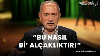 Fatih Altaylı yorumluyor quotBu nasıl bi alçaklıktırquot [upl. by Orton257]