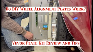 Preform DIY Garage Front End Alignment Vevor Caster Toe Plate Instructions and Review How To Camaro [upl. by Ial204]