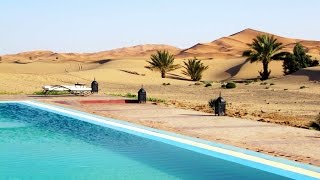 Merzouga Morocco  Sahara Desert Tour  Camel Trekking [upl. by Edla]