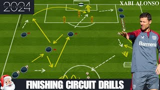 🎯 quotExcellentquot Finishing Circuit Drills  Bayer 04 Leverkusen [upl. by Aikrehs]