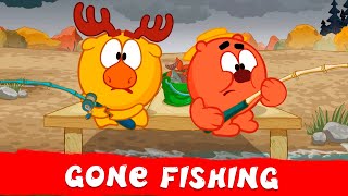 KikoRiki 2D  Gone fishing 🎣 Best episodes collection  Cartoon for Kids [upl. by Amr727]