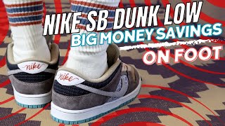 Nike SB Dunk Low Big Money Savings nike On ReTurn Shelf Is Crazy On Foot 🔥 Lets Start There 🔥 [upl. by Lerad]